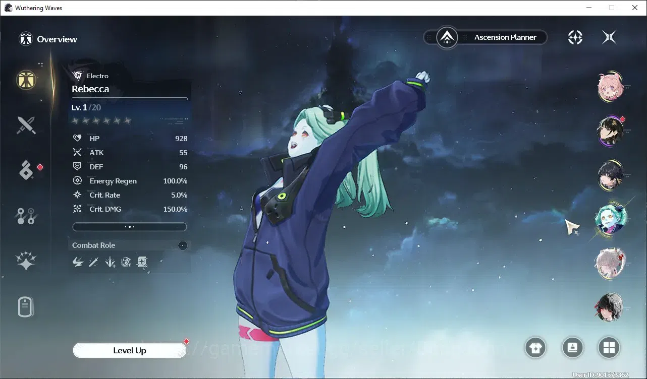 Wuthering Waves Accounts SEA|UL 27|Rank 3|4 Char Limited [Yinlin+Sign,Hiyuk image 16