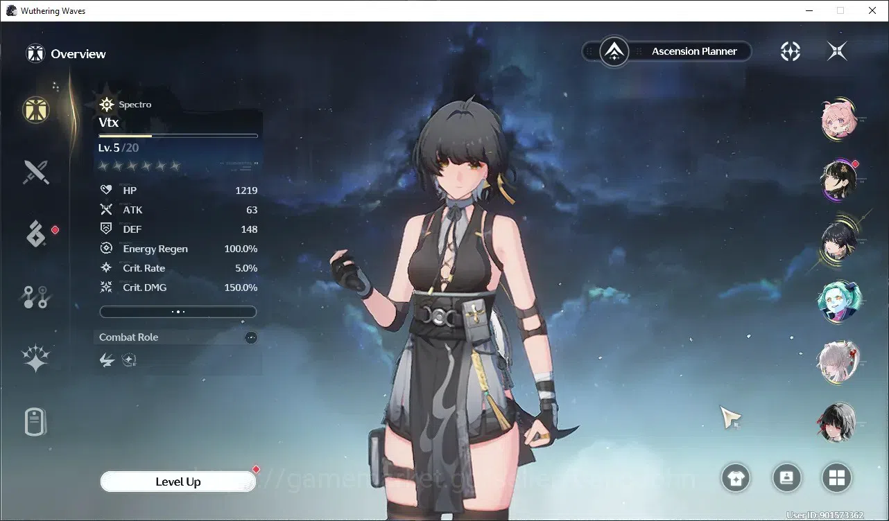 Wuthering Waves Accounts SEA|UL 27|Rank 3|4 Char Limited [Yinlin+Sign,Hiyuk image 17