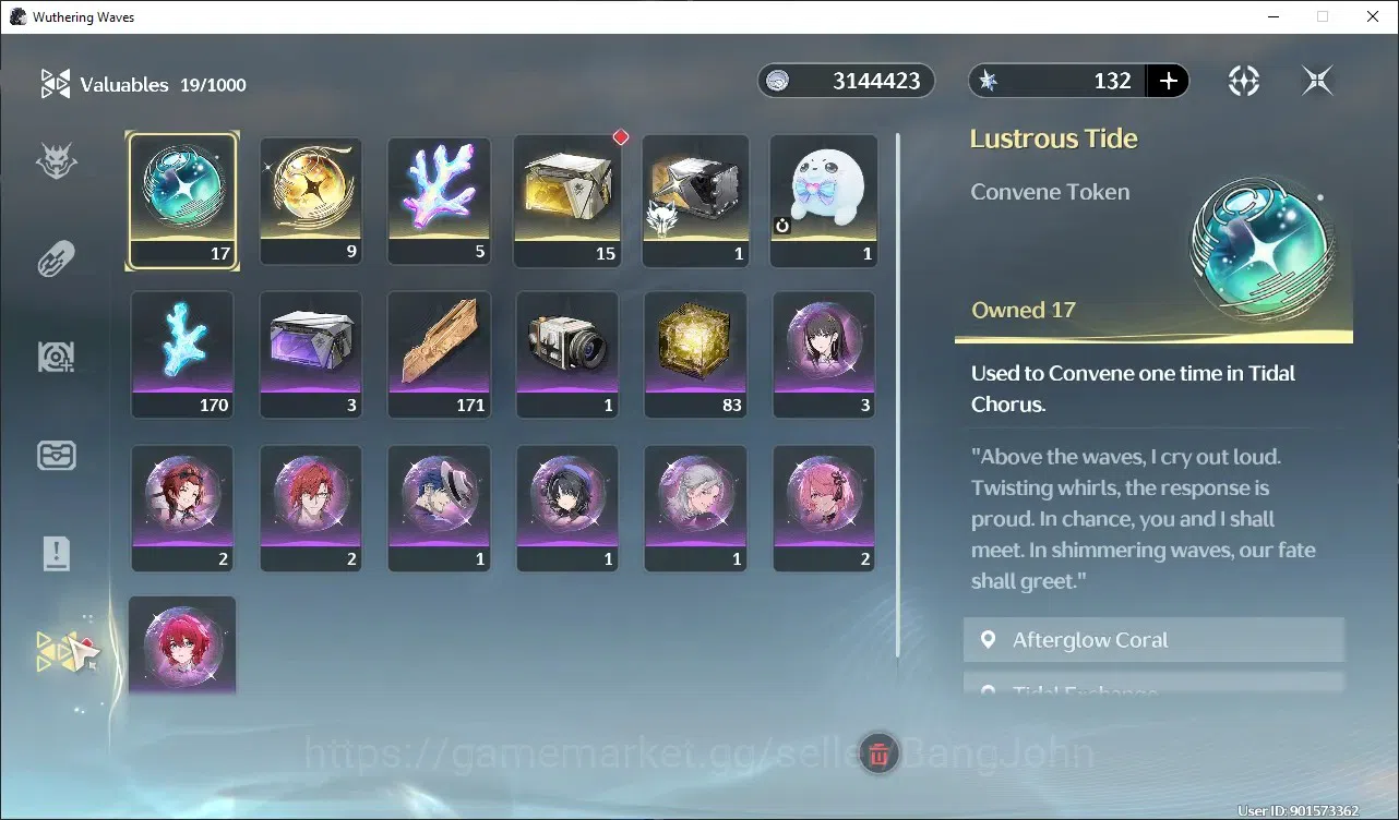 Wuthering Waves Accounts SEA|UL 27|Rank 3|4 Char Limited [Yinlin+Sign,Hiyuk image 5