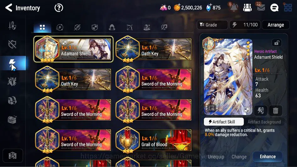 Epic Seven Accounts GLOBAL Unverif|New Era|2 ML(LOT Scales, DB Senya)+ image 9
