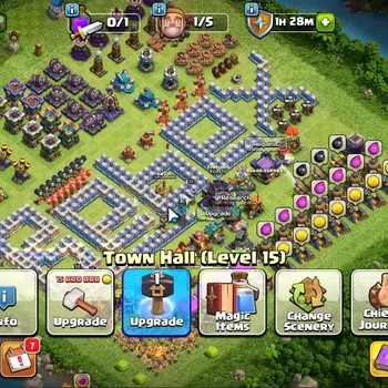 Clash of Clans Accounts High-End LV 162|TH 15+BH 8|HH 7|Limited Skin BK,RC|BK 61,AQ 61,GW 33,MP 29,RC 1|BM 10,BC 15|679