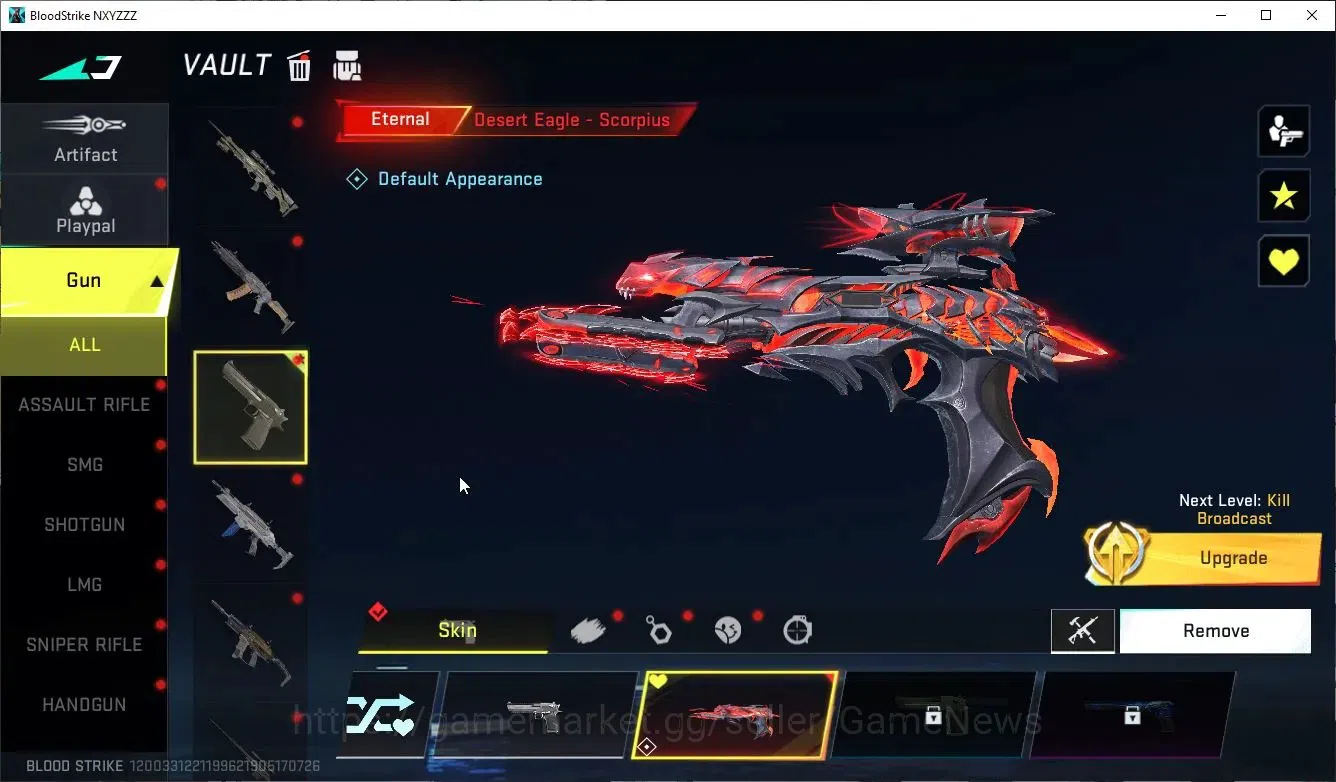 Blood Strike Accounts ASIA|ETERNAL Desert Eagle-Scorpius|1 ULTRA ETHAN,4 image 5