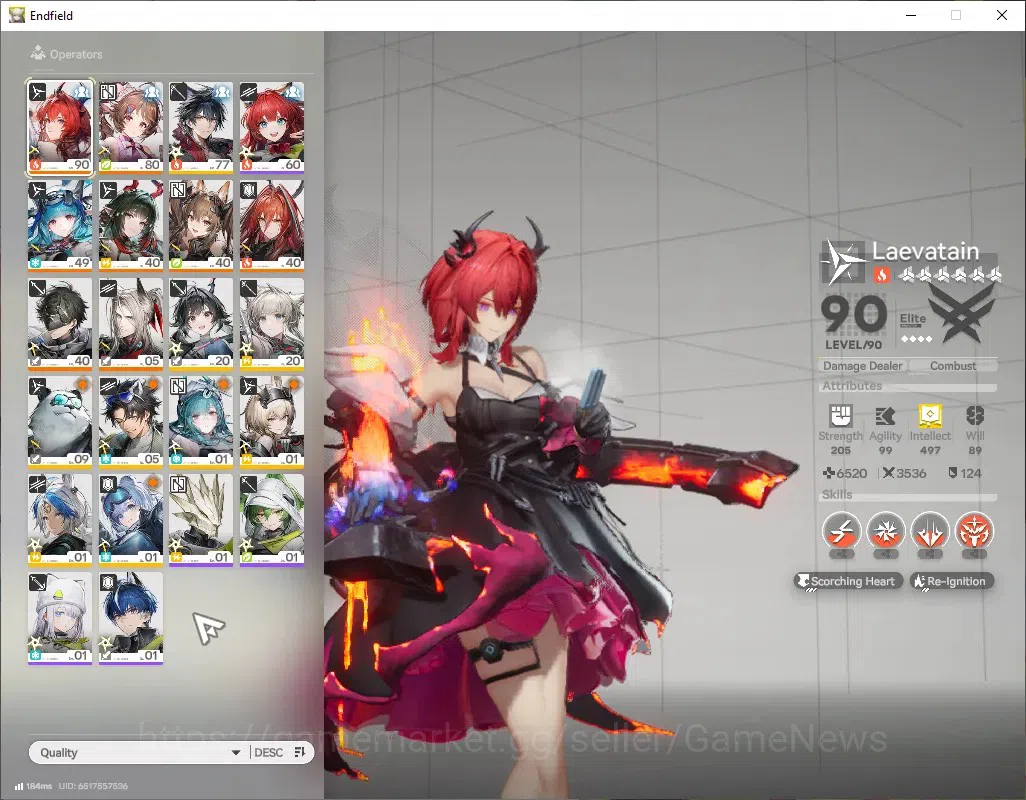 Arknights: Endfield Accounts NA/EU|Lv51|7SSR(3Limited)+13(*6WP)|[ZhuangFangyi,L image 2