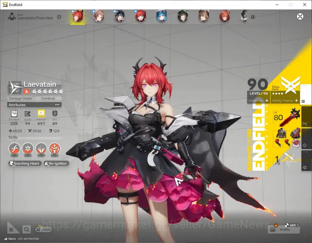 Arknights: Endfield Accounts NA/EU|Lv51|7SSR(3Limited)+13(*6WP)|[ZhuangFangyi,L image 3
