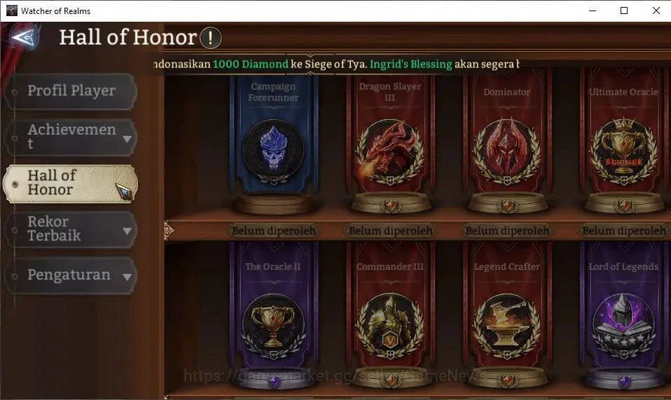 Watcher of Realms Accounts GLOBAL 60x|Lv 33|374K Power|2 Lord[Morrigan,King H image 4