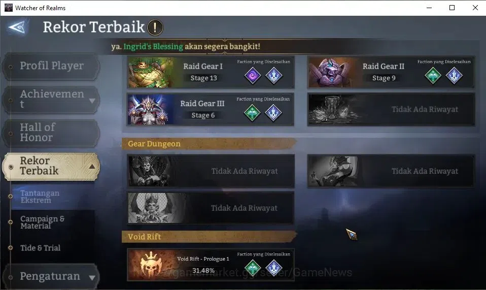 Watcher of Realms Accounts GLOBAL 60x|Lv 33|374K Power|2 Lord[Morrigan,King H image 6
