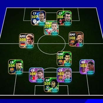 eFootball Accounts High-End =[ Collective Strength 3253 ]= ➜ Messi ➺ Rummenigge ➜ Shevchenko ➺ Bale ➜ Cech ➺ Busquets