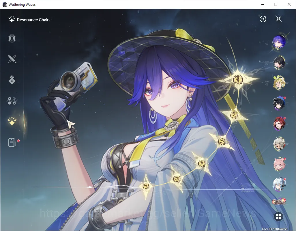 Wuthering Waves Accounts Others SEA|UL 53| 1 Limited Lucilla RC6+Signature & 3 Standard Verina,Lingyang,Encore |DB Lv 1