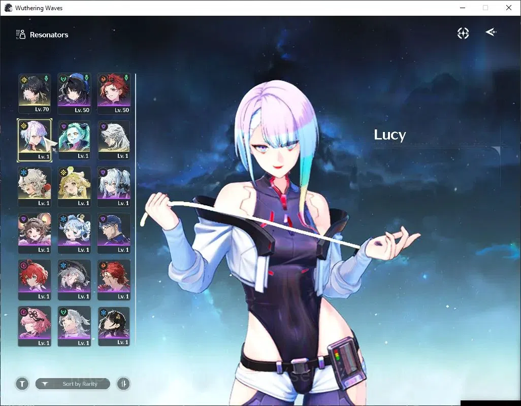 Wuthering Waves Accounts EU |UL 47|2 Limited|Lucy RC 6 +Sign, Rebecca|123 L image 2
