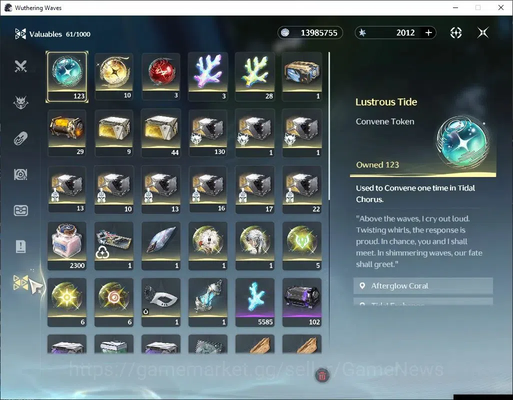 Wuthering Waves Accounts EU |UL 47|2 Limited|Lucy RC 6 +Sign, Rebecca|123 L image 9