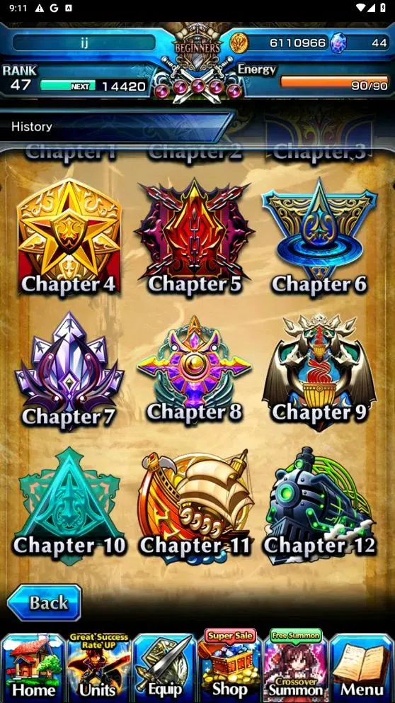Grand Summoners Accounts Global | Rank 47 | 6 Ascend |Reimu Hakurei TW,Youm image 2