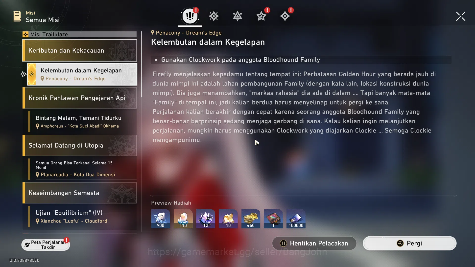 Honkai Star Rail Accounts ASIA | TL 50 | MC Male | Archer Sign, Saber Sign, image 11