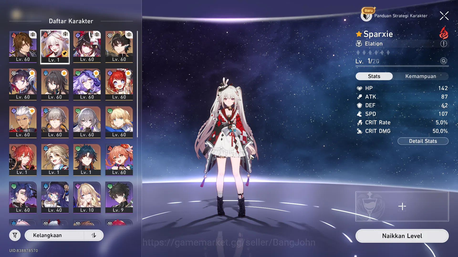 Honkai Star Rail Accounts ASIA | TL 50 | MC Male | Archer Sign, Saber Sign, image 2