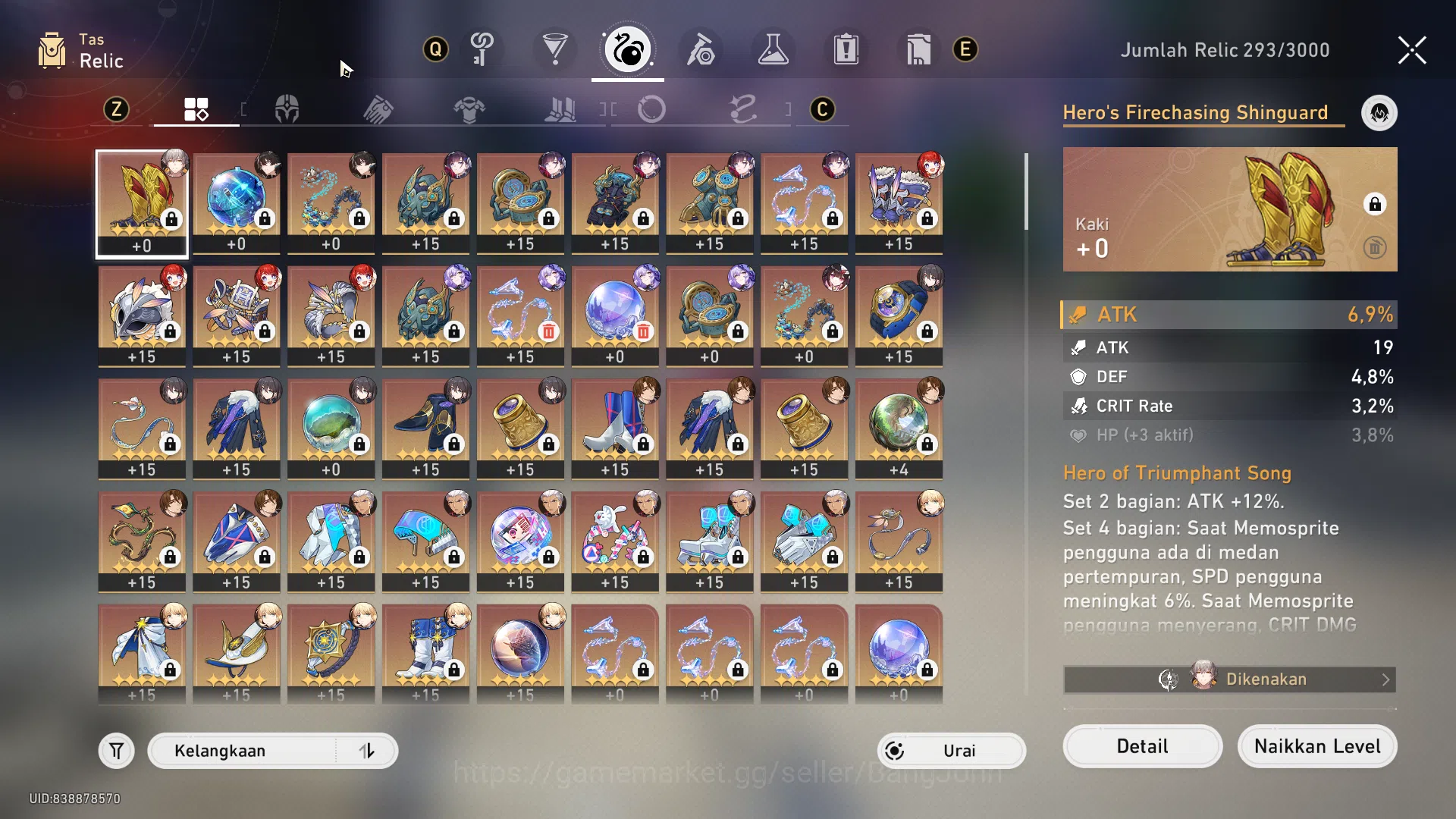 Honkai Star Rail Accounts ASIA | TL 50 | MC Male | Archer Sign, Saber Sign, image 6