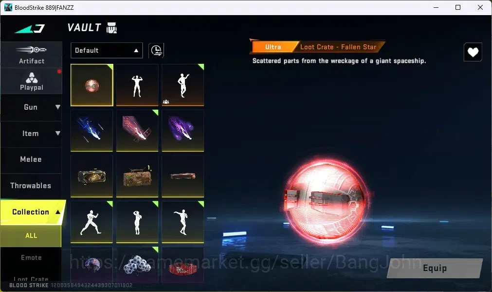 Blood Strike Accounts ASIA | 1 ETERNAL:Desert Eagle|6 Collab Gun:4 7DS,2 image 10