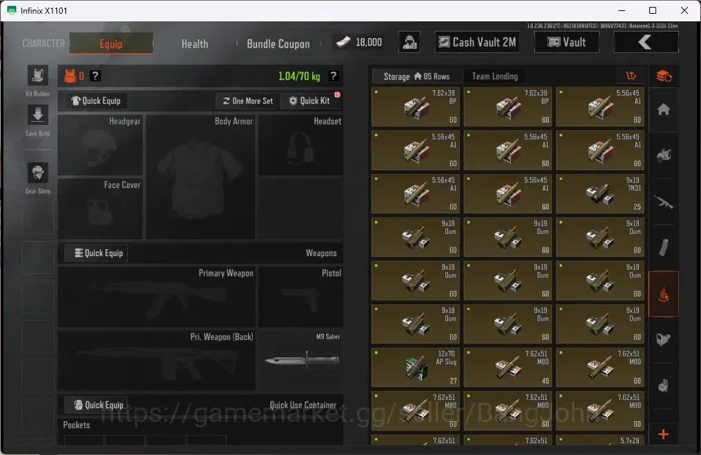 Arena Breakout Accounts Mobile | SV 4.6 M | CV 2.04 M | Koi AK-102, Glacia image 5