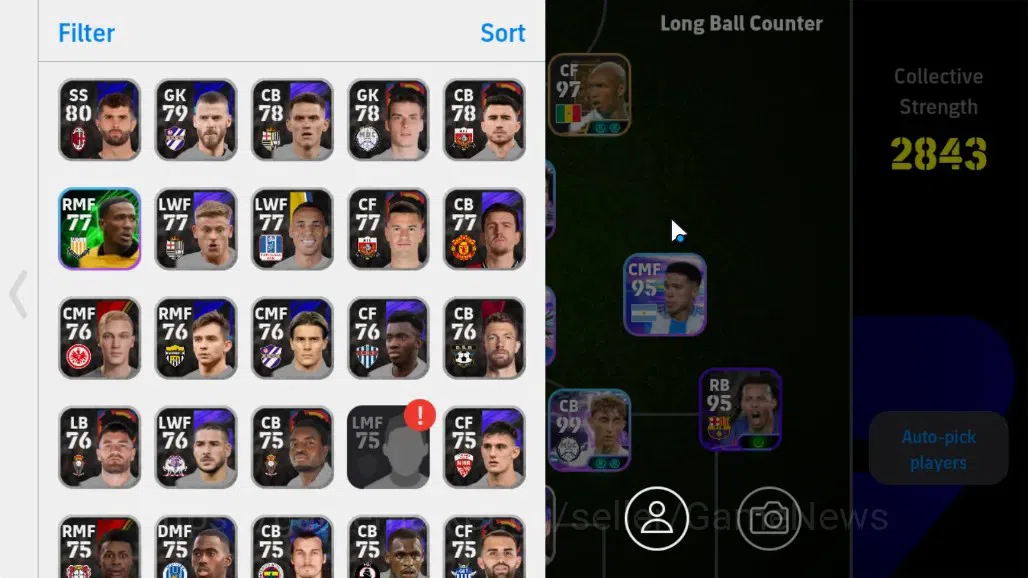 eFootball Accounts Android|Epic Paul Scholes,El-Hadji Diouf,Show Time image 3
