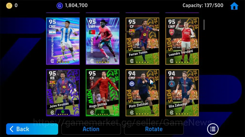 eFootball Accounts Android|Epic Paul Scholes,El-Hadji Diouf,Show Time image 6