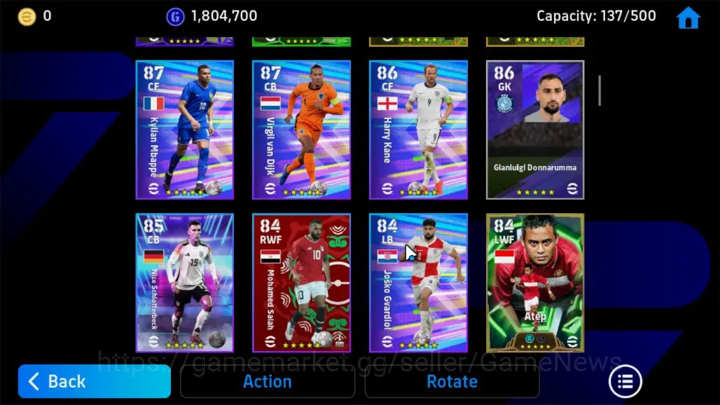 eFootball Accounts Android|Epic Paul Scholes,El-Hadji Diouf,Show Time image 7