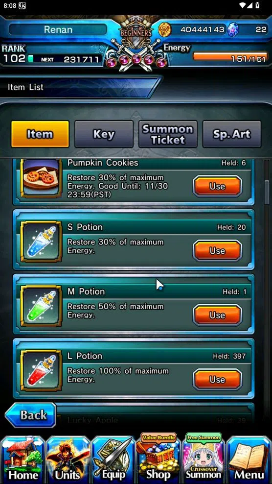 Grand Summoners Accounts Global|Rank 102|11 Ascend[RoyTW,MomoTW,ShunaTW,Liz image 14