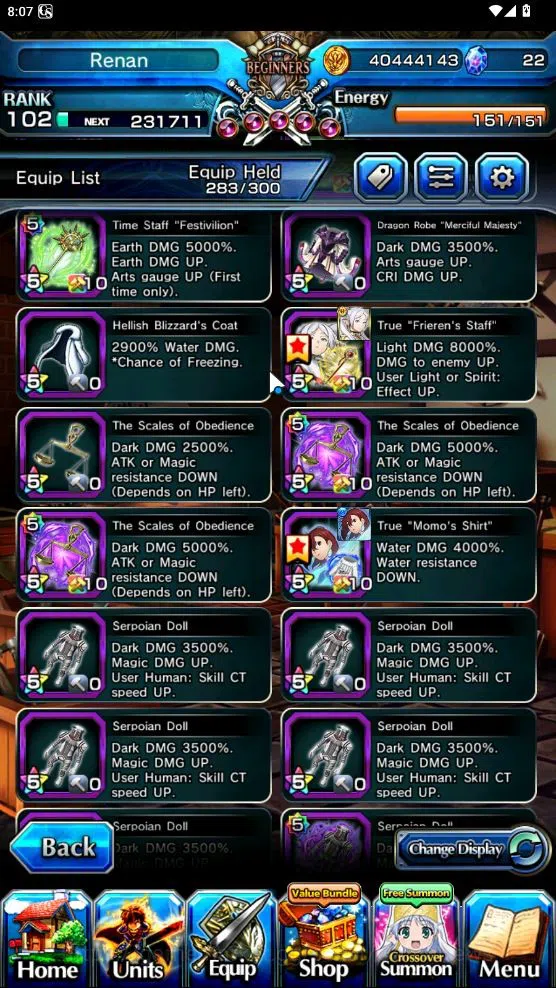 Grand Summoners Accounts Global|Rank 102|11 Ascend[RoyTW,MomoTW,ShunaTW,Liz image 9