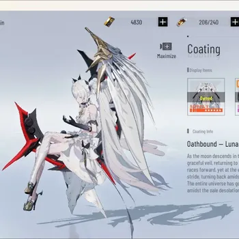 Punishing: Gray Raven Accounts Mid-Game ASIA|Lv.88|7 SS [Helentine L,Lilith D,Luna O+(Coat),Lucia IC,Etc]+Sign|BC4830|1