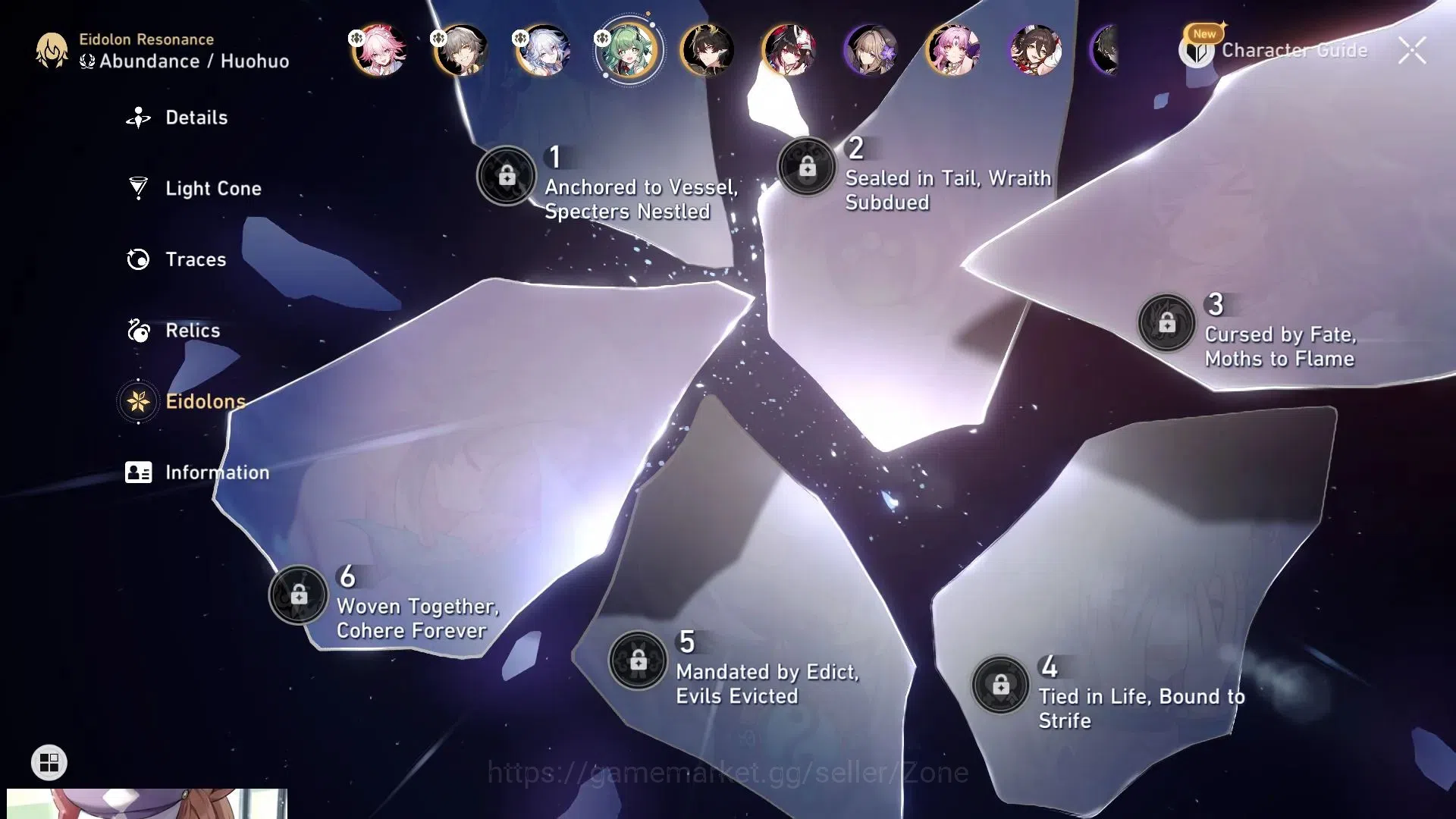 Honkai Star Rail Accounts ASIA|TL54|Evanescia Lv70+Sign LC Lv70 S1|Acheron|R image 4