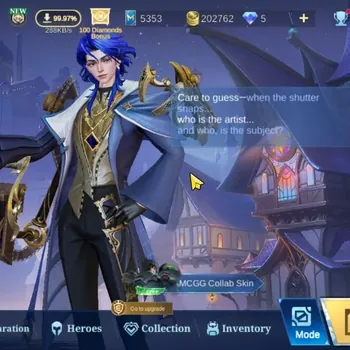 Mobile Legends: Bang Bang Accounts Collector Hero 132|Skin 247|High Glory 76|CC(Valir,Nata),Lbox Roger,Champion Lancelot,Lb