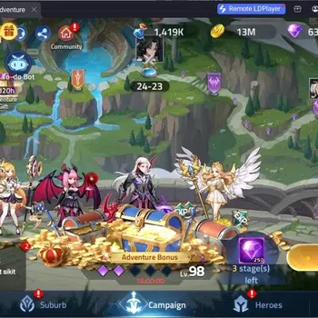 Mobile Legends: Adventure Accounts Global |LV 40|464K Power|VIP 4|Camp 24-22|Hero 57|63,965 Diamond|23