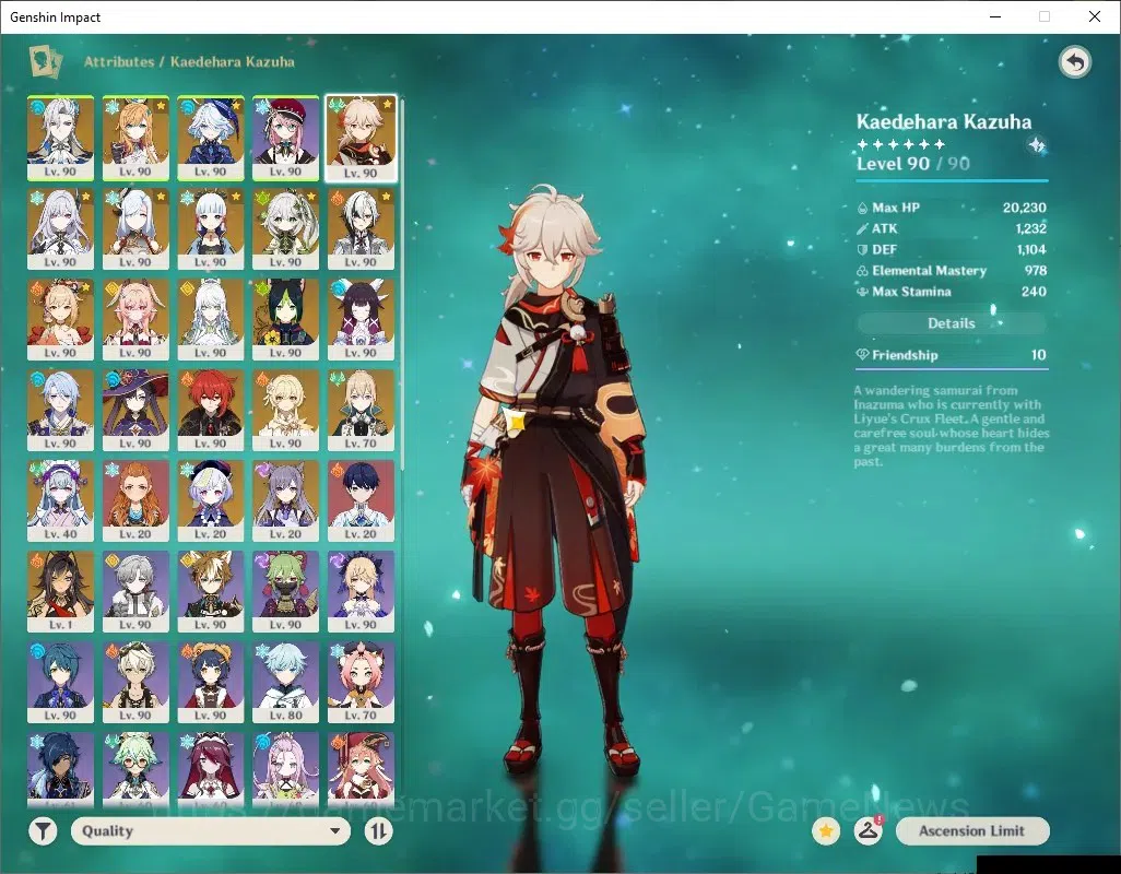 Genshin Impact Accounts ASIA|AR 60|21K Primo|Prem team[Zibai,Skirk,Neuvil, image 10