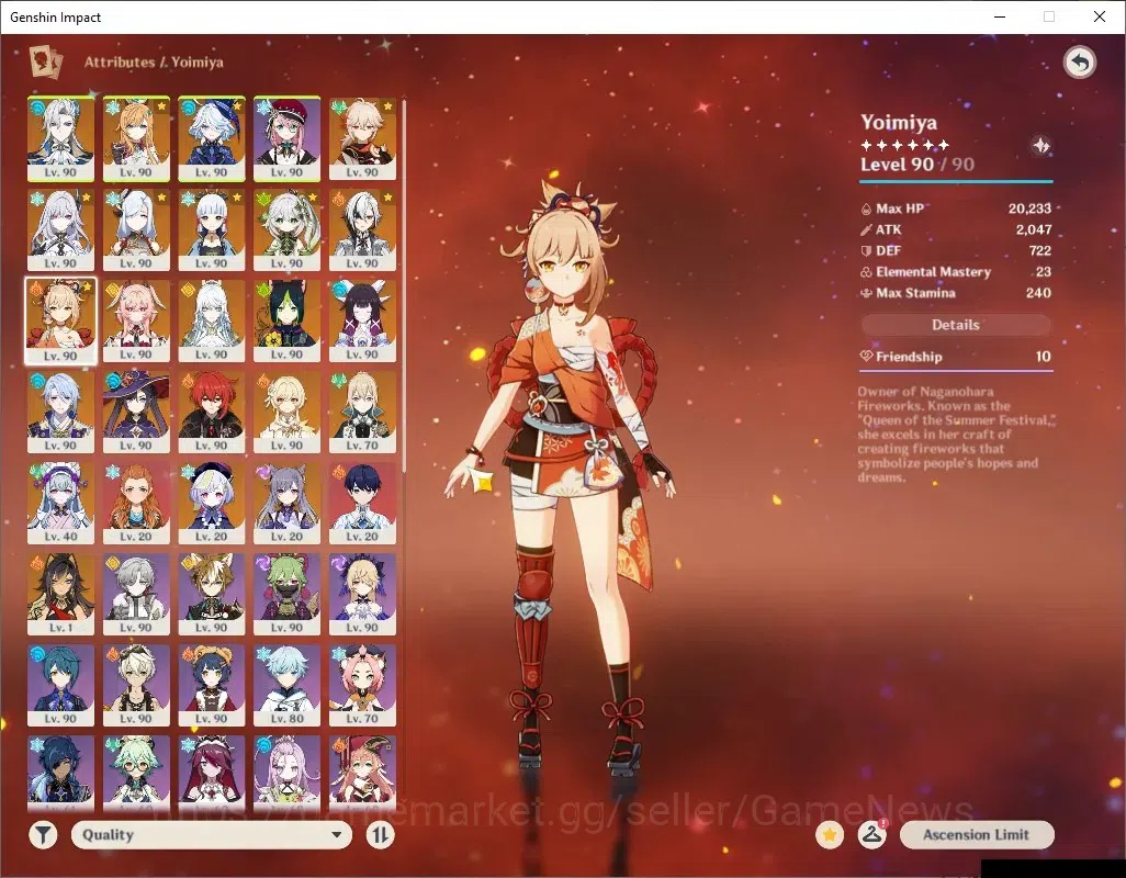 Genshin Impact Accounts ASIA|AR 60|21K Primo|Prem team[Zibai,Skirk,Neuvil, image 16