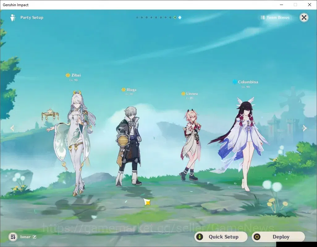 Genshin Impact Accounts ASIA|AR 60|21K Primo|Prem team[Zibai,Skirk,Neuvil, image 3