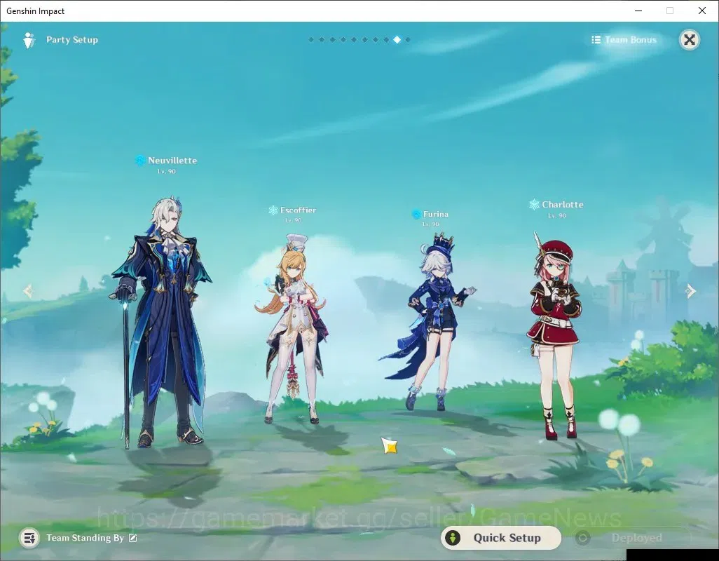 Genshin Impact Accounts ASIA|AR 60|21K Primo|Prem team[Zibai,Skirk,Neuvil, image 4