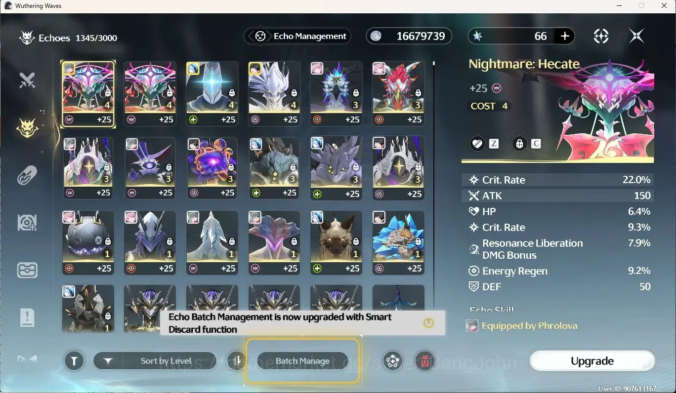Wuthering Waves Accounts SEA|UL 49|Rank 5|3 Char Limited [(PhrolovaR3,Denia image 12