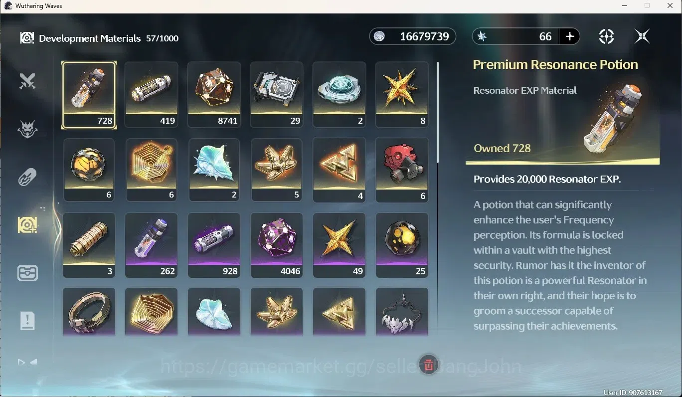 Wuthering Waves Accounts SEA|UL 49|Rank 5|3 Char Limited [(PhrolovaR3,Denia image 14