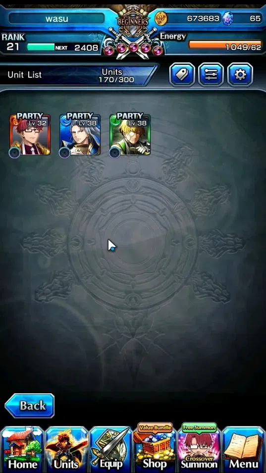 Grand Summoners Accounts End-Game Global|Rank 21|65 cc|3 Ascend + 1 TW| Choi Jong-In+True Weapon, War Hero Fen, Sainted Garb 3