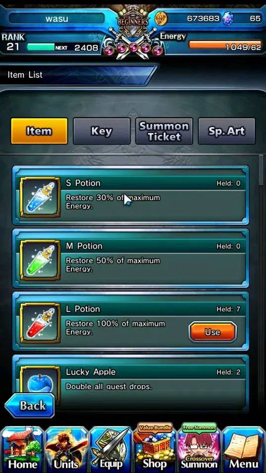 Grand Summoners Accounts End-Game Global|Rank 21|65 cc|3 Ascend + 1 TW| Choi Jong-In+True Weapon, War Hero Fen, Sainted Garb 5