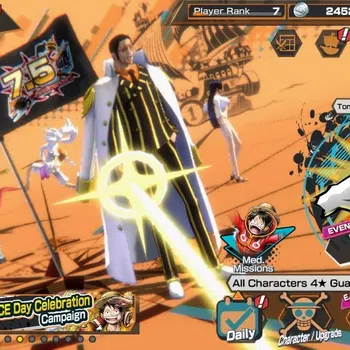 One Piece Bounty Rush Accounts High-End Global | 4 EX | PR 7 | Borsalino,Monkey D. Luffy,Kaido,St. Ethanbaron | RD 22
