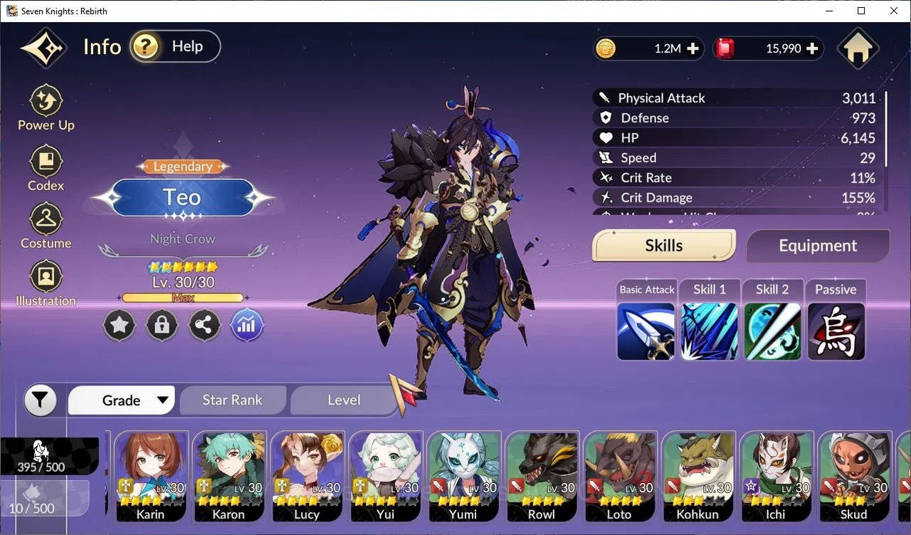 Seven Knights Re:Birth Accounts [Re:BIRTH] Global3000xxx|8 Legendary + 15K Ruby|Te image 13