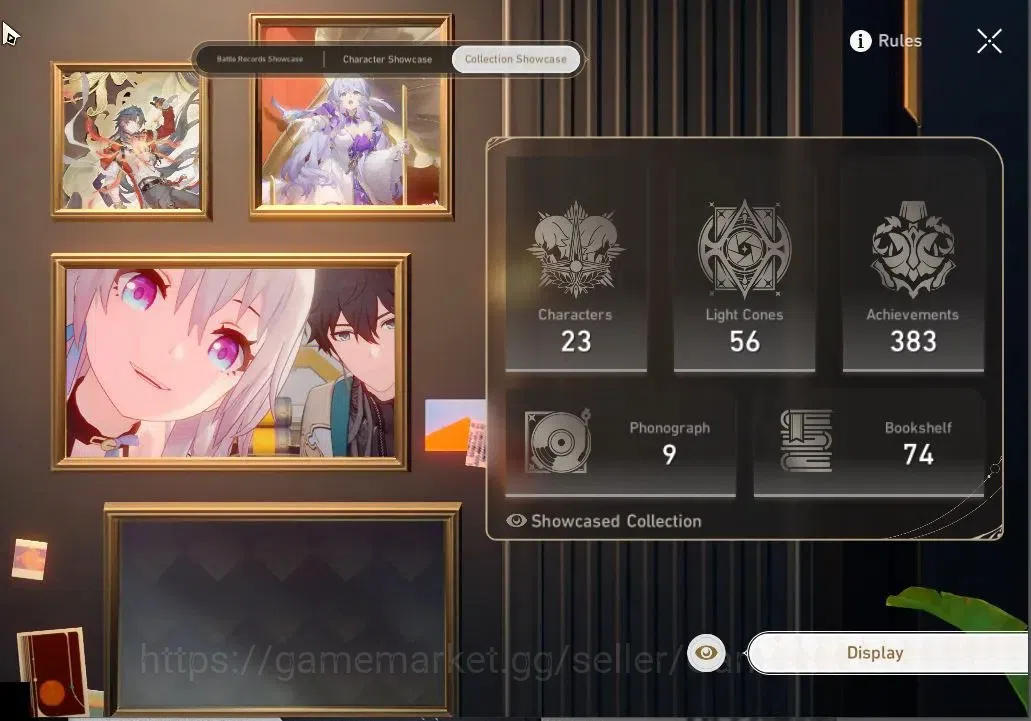 Honkai Star Rail Accounts Others Asia|TL 61|4 Limited|Mortenax Blade E1,Cyrene,Robin,Yunli|3 Standard|Female 3
