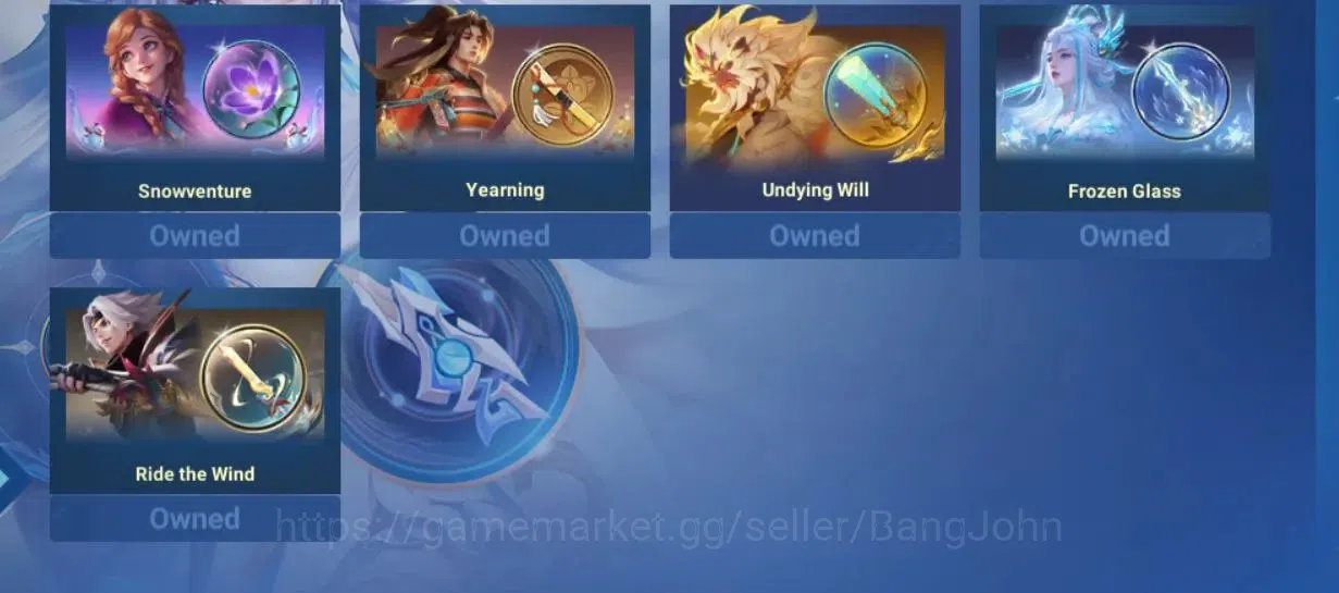 Honor of Kings Accounts Global | 112H 145S | LEGEND Yao, KIC Luna, STELLAR image 12
