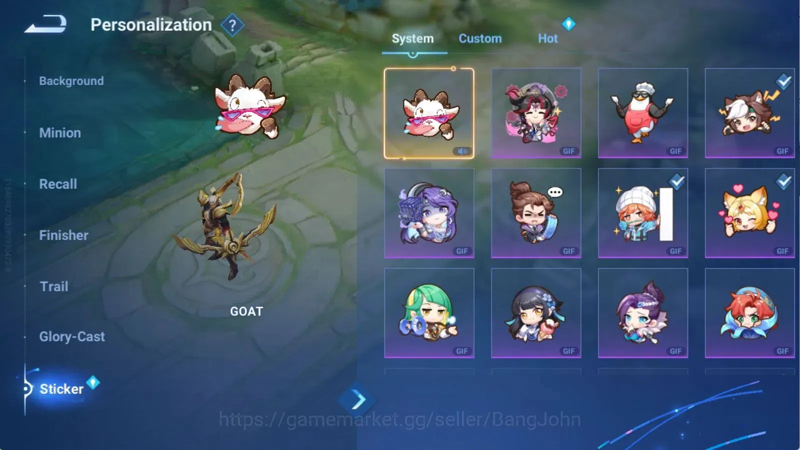 Honor of Kings Accounts Global | 112H 145S | LEGEND Yao, KIC Luna, STELLAR image 19