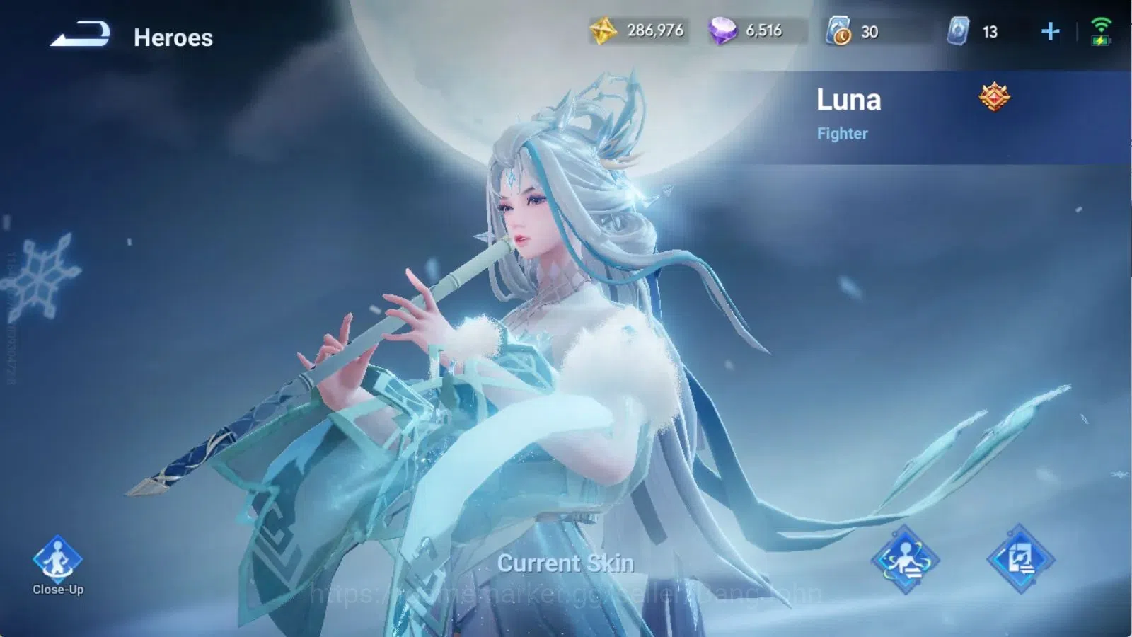 Honor of Kings Accounts Global | 112H 145S | LEGEND Yao, KIC Luna, STELLAR image 9