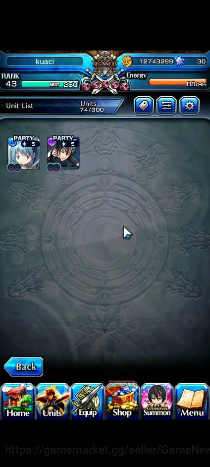 Grand Summoners Accounts Global|Rank 43|2 Ascend+1 TW| Sayaka MikiTW, Diabl image 8