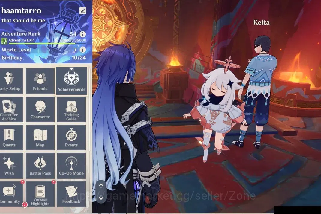 Genshin Impact Accounts Others ASIA|AR 54|5 Limited+1(*5Wpn)|PremTeam Nefer(Nefer, Lauma, Columbina, Yelan, Flins)|Low 1