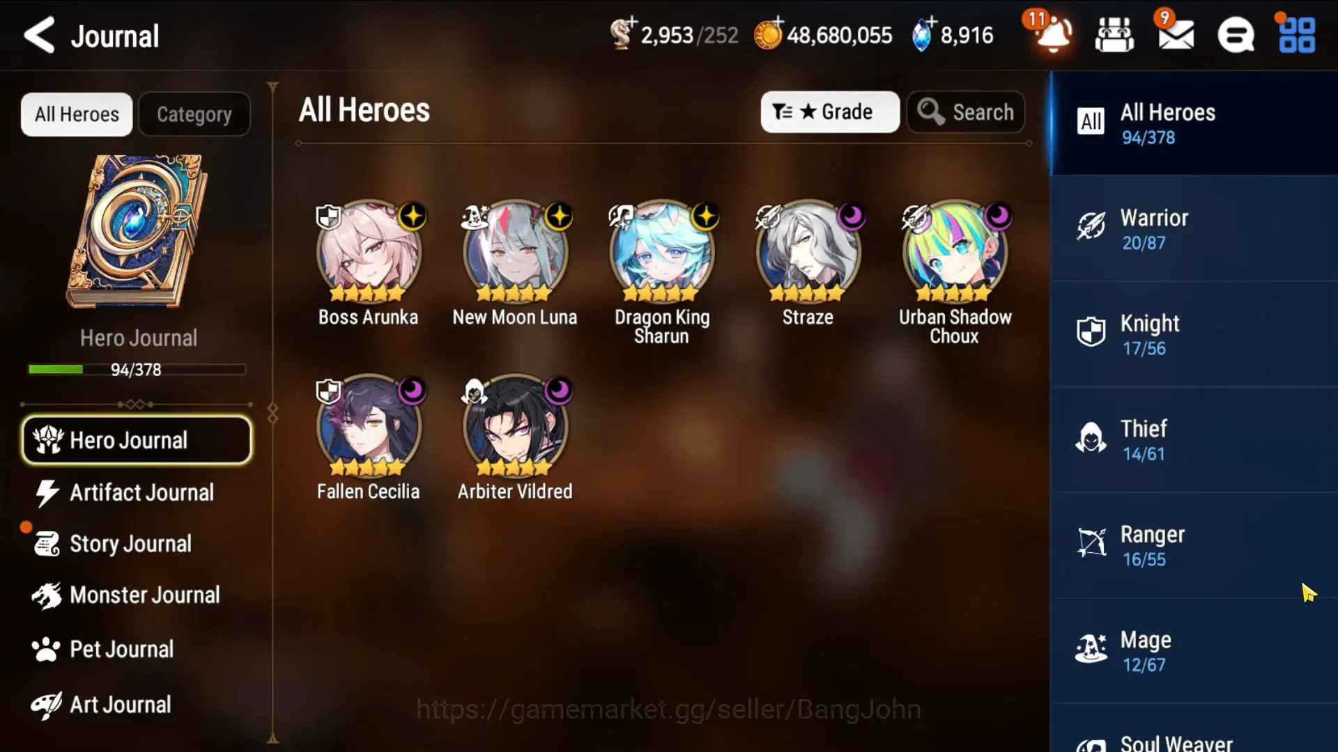 Epic Seven Accounts Global Unverif|7 ML(BArunkan,NMLuna,Straze,DKSharu image 20