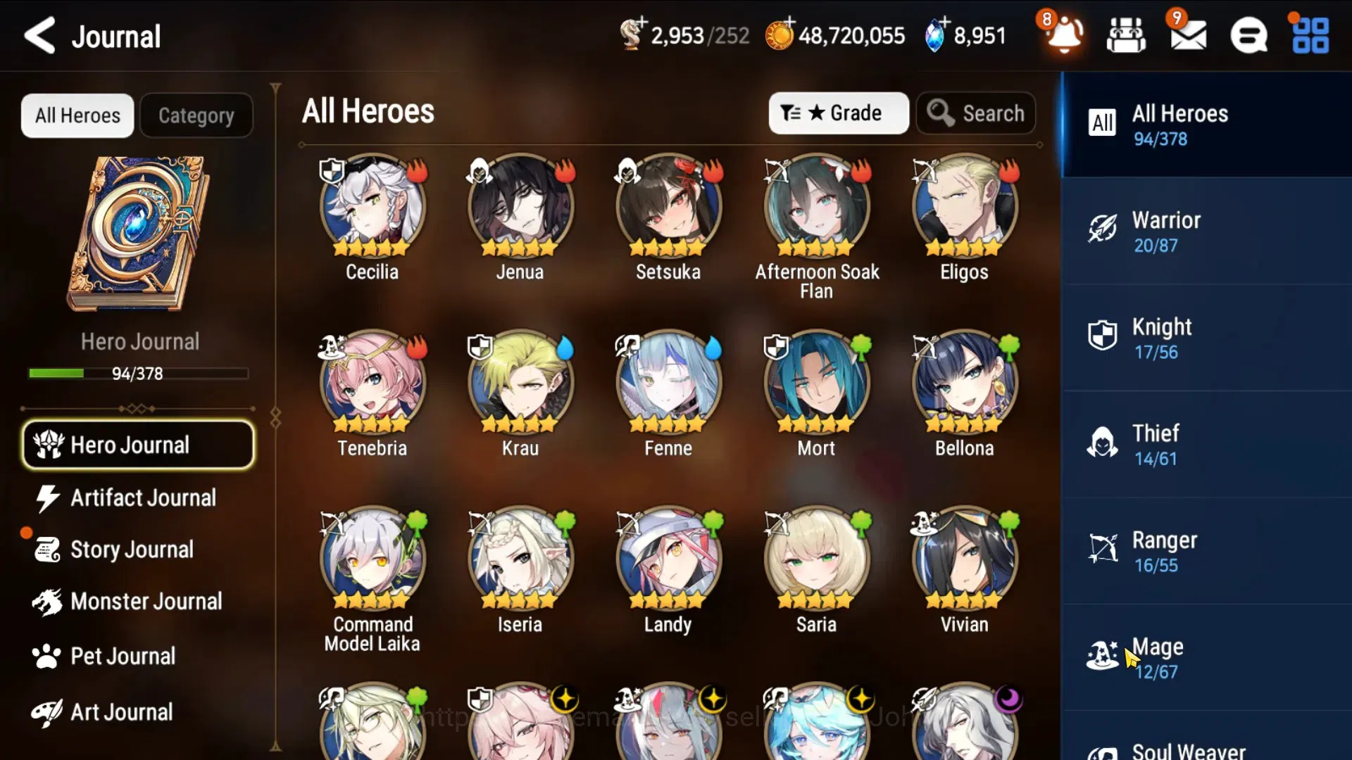 Epic Seven Accounts Global Unverif|7 ML(BArunkan,NMLuna,Straze,DKSharu image 5