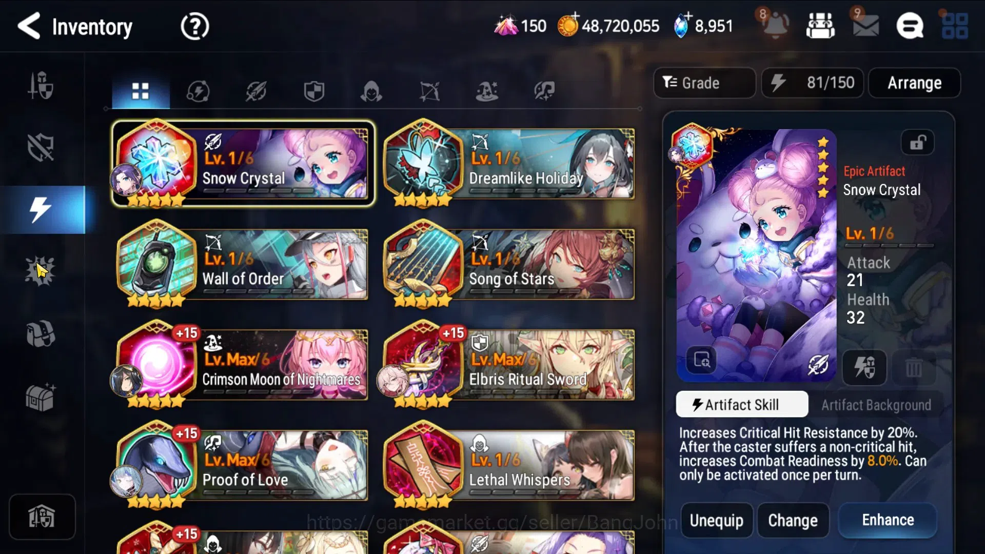 Epic Seven Accounts Global Unverif|7 ML(BArunkan,NMLuna,Straze,DKSharu image 8