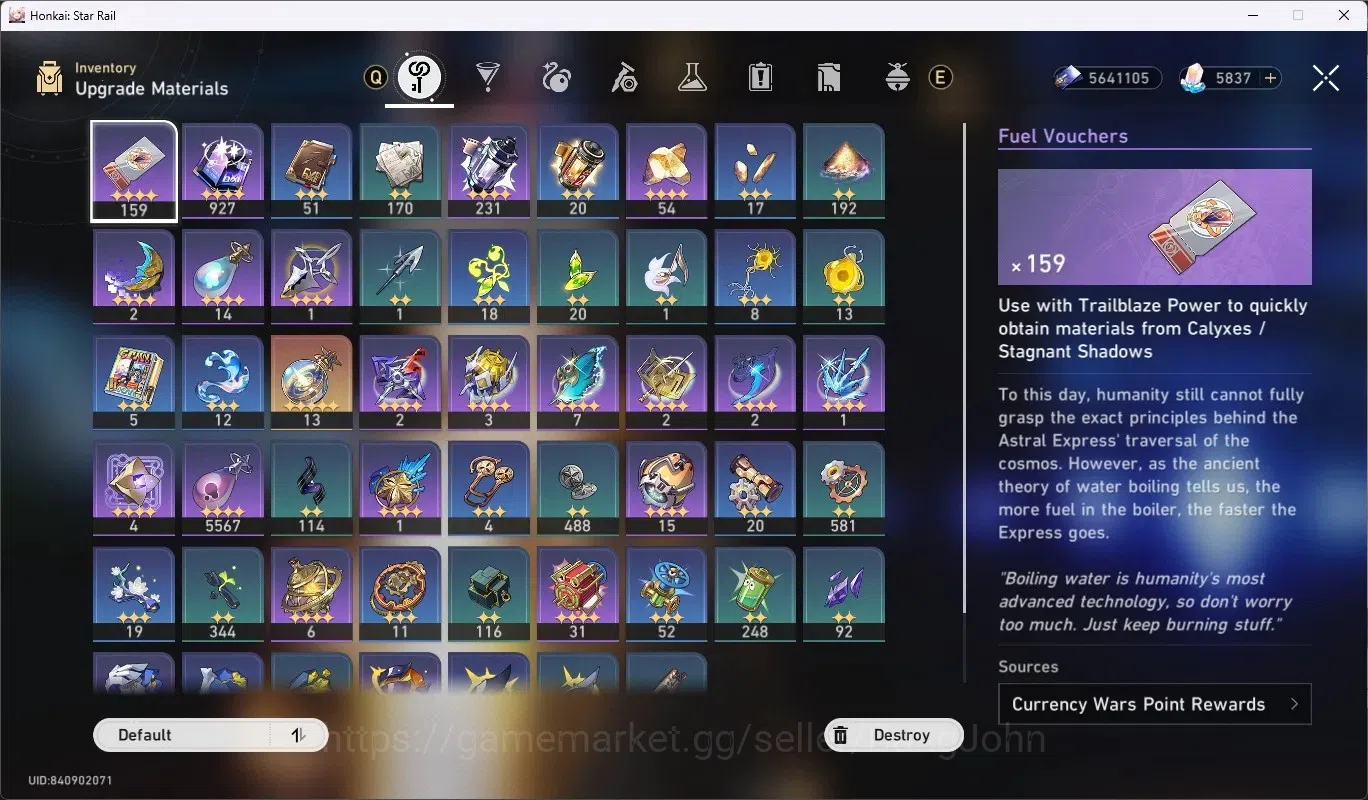 Honkai Star Rail Accounts ASIA|TL 70|15(Castorice,Hyacine,Evernight,YaoGuang image 10