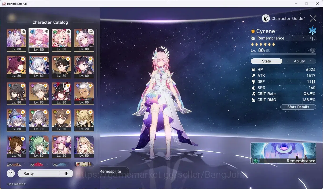 Honkai Star Rail Accounts ASIA|TL 70|15(Castorice,Hyacine,Evernight,YaoGuang image 2